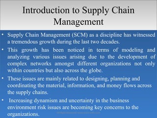 Supply chain risk management | PPT