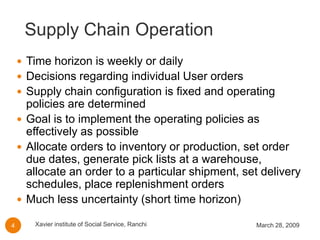 Supply Chain Strategy Or Design