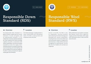 Rws Chain Fashion Certifications and Standards Guide | PDF
