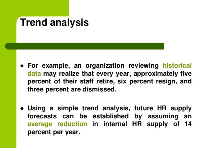 trend analysis examples Trend analysis sample powerpoint show | powerpoint presentation.