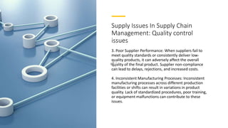 Supply Issues In Supply Chain Management 1.pptx