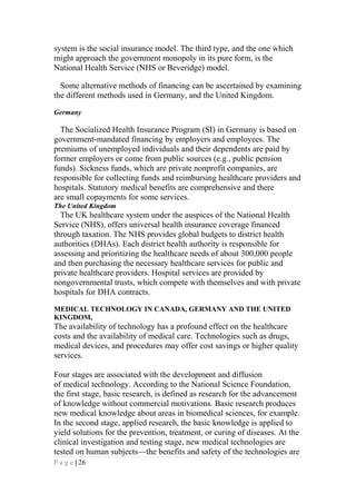 Supply of health and medical care | DOC