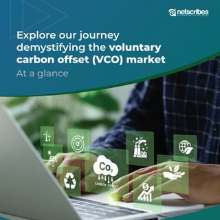 Explore our journey
demystifying the voluntary
carbon offset (VCO) market
At a glance
 