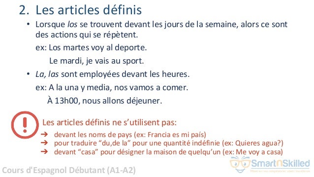 Support Cours Cours Despagnol Débutant A1 A2