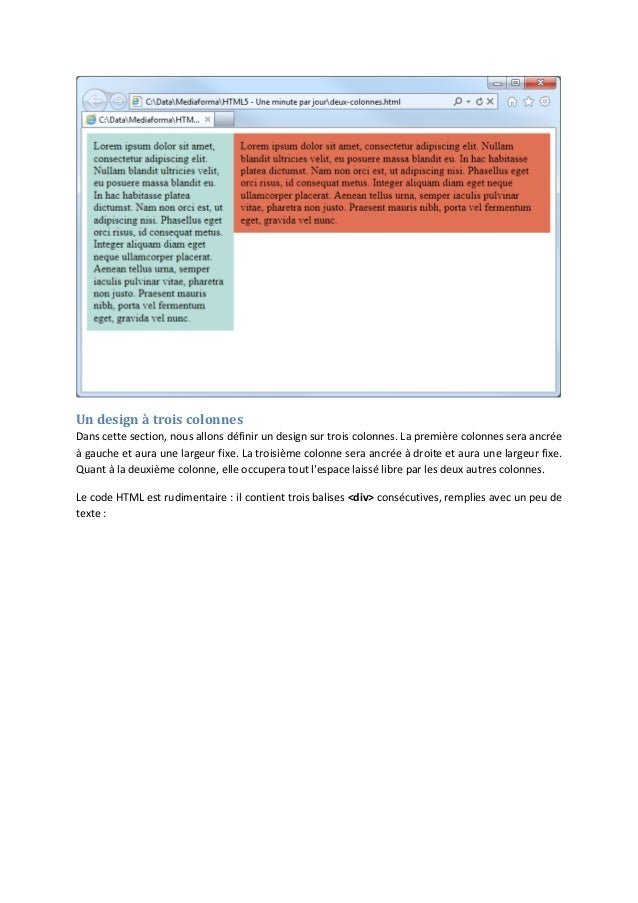 Support Tutoriel Débuter Html5 Css3 Et Javascript Tome 2