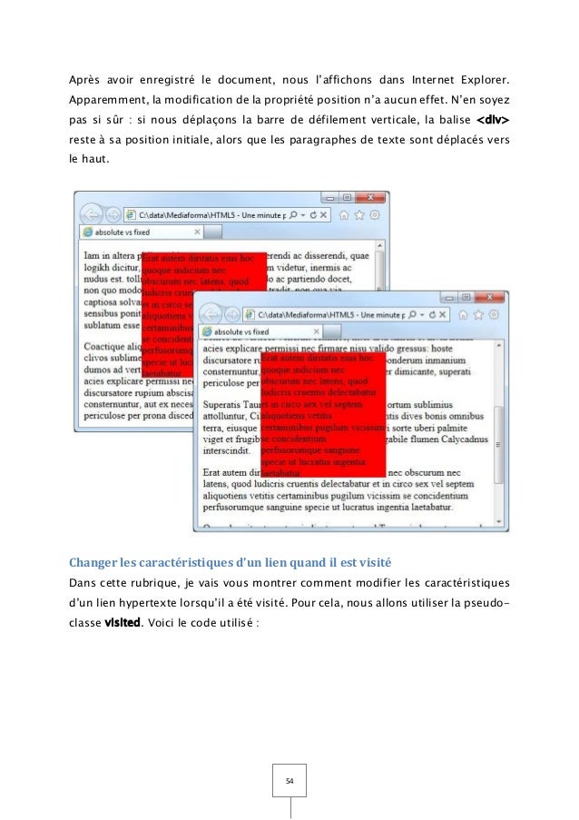 Support Tutoriel Débuter Html5 Css3 Et Javascript Tome 3