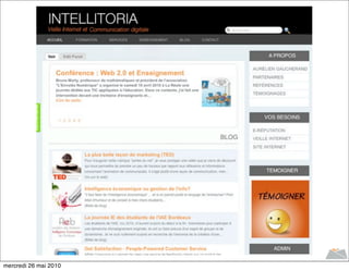 T ITRE

mercredi 26 mai 2010
 