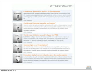 T ITRE

mercredi 26 mai 2010
 