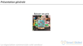 La négociation commerciale coté vendeur
Baisser ses prix
Présentation générale
 