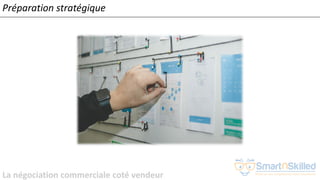 La négociation commerciale coté vendeur
Préparation stratégique
 