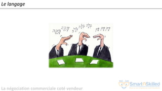 La négociation commerciale coté vendeur
Le langage
 