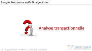 La négociation commerciale coté vendeur
Analyse transactionnelle & négociation
Analyse transactionnelle
 