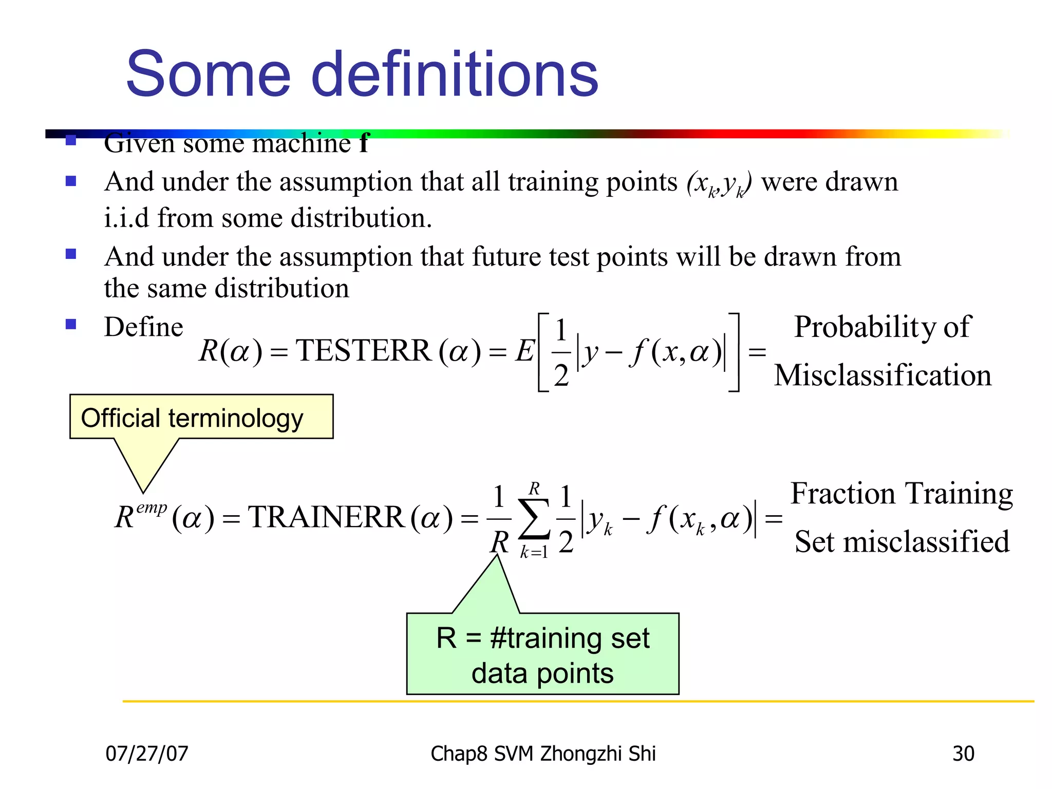Support Vector Machines | PPT