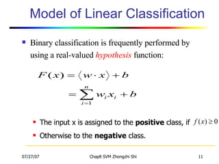 Support Vector Machines | PPT