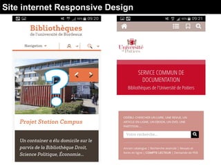 Site internet Responsive Design
 