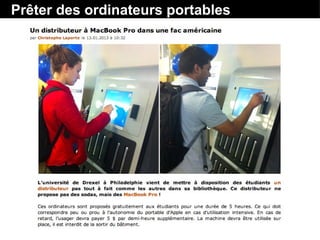 Prêter des ordinateurs portables
 