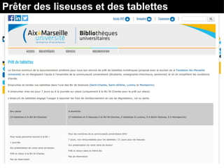 Prêter des liseuses et des tablettes
 