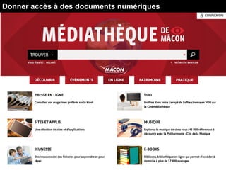 Donner accès à des documents numériques
 