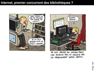 Image:Kek
Internet, premier concurrent des bibliothèques ?
 