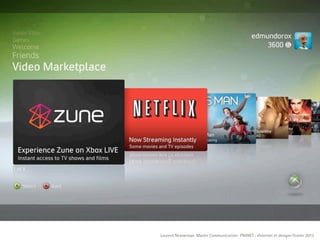 Laurent Neyssensas Master Communication- PRANET : «Internet et design» Février 2012
 