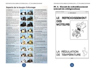 Institut Supérieur des Sciences Appliquées et de Technologie de Sousse-------2ème licence Appliquée Electromécanique   Institut Supérieur des Sciences Appliquées et de Technologie de Sousse-------2ème licence Appliquée Electromécanique




                                                                                                                       IV. 3. Circuit de refroidissement
                                                                                                                       (circuit de réfrigération)




                                                       165                                                                                                                    166
 
