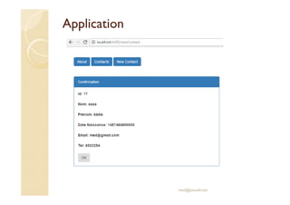 Application
med@youssfi.net
 