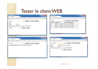 Tester le client WEBTester le client WEB
med@youssfi.net
 