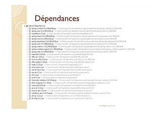 DépendancesDépendances
med@youssfi.net
 