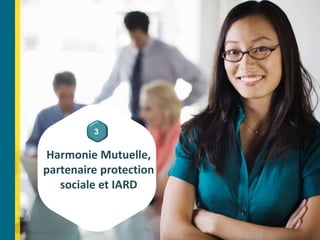Harmonie Mutuelle,
partenaire protection
sociale et IARD
3
 