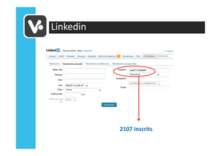 Linkedin




           2107 inscrits
 