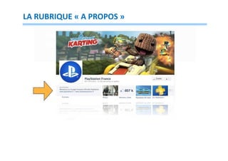 LA RUBRIQUE « A PROPOS »

 