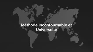 34
Méthode Incontournable et
Universelle
 