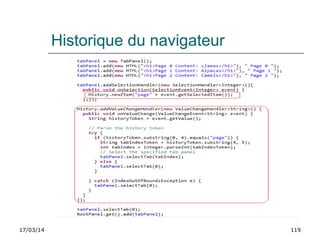 17/03/14 119
Historique du navigateur
 