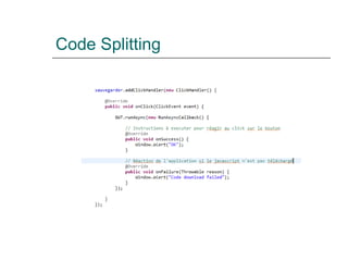 Code Splitting
 