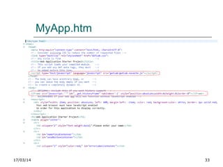 17/03/14 33
MyApp.htm
 