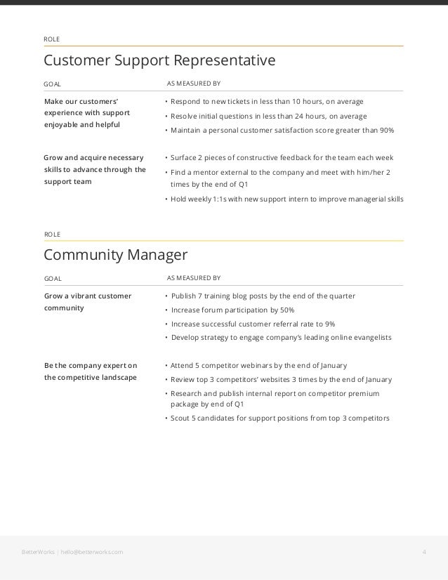 examples of customer service goals barca fontanacountryinn com customer service objective sample