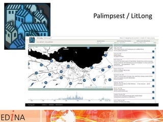 Palimpsest / LitLong
 