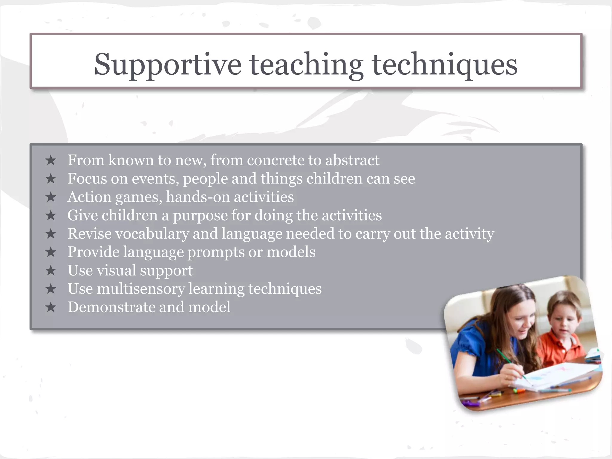 Supporting children learning | PDF