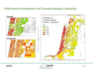 B-18
Multi-hazard Earthquake and Tsunami Damage Estimation
Probability of
Complete Damage
Tsunami + earthquake
Tsunami
Earthquake
 