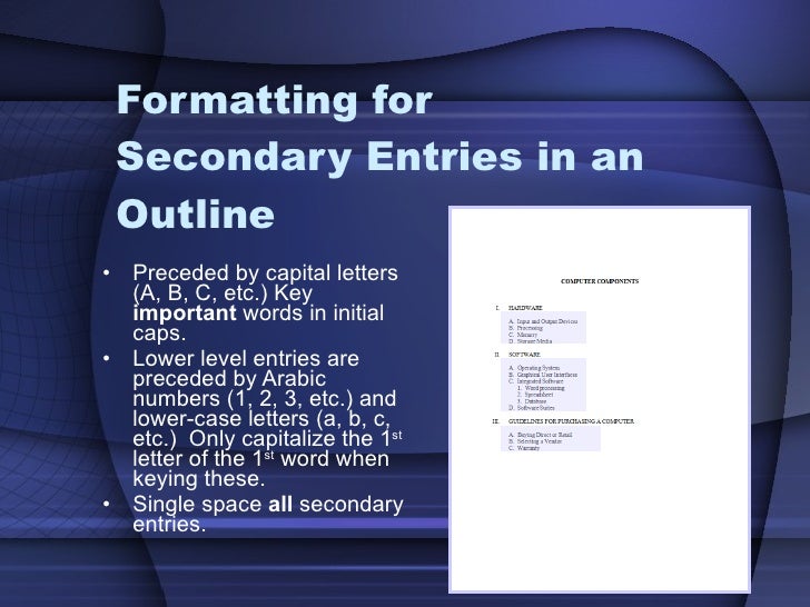 Supporting documents