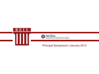 Principal Symposium | January 2013
 