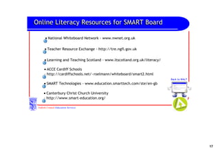 Supporting English Language Literacy With A Smart Board | PDF