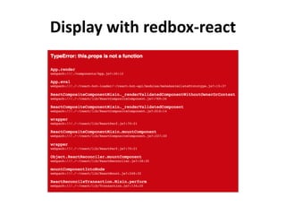 Display with redbox-react
 