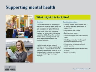 Supporting looked after learners | PPTX