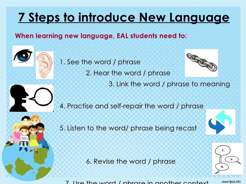 Supporting the eal students in the mfl classroom