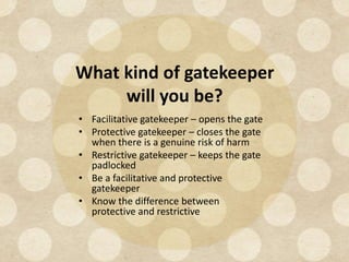 Negative Gatekeeping Supporting your children after Separation & Divorce | PPTX