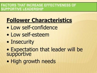 Supportive leadership behavior  handle with care 1.4