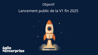 Objectif
Lancement public de la V1 fin 2025
 