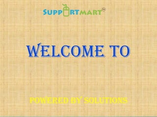 Welcome To
PoWered by soluTions
 
