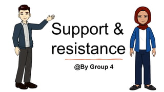 Support &
resistance
@By Group 4
 